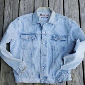 Vintage Guess USA American Cut Large Denim Jacket Mens or woman's